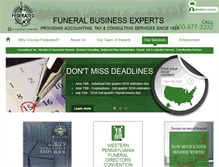 Tablet Screenshot of federated-funeral.com